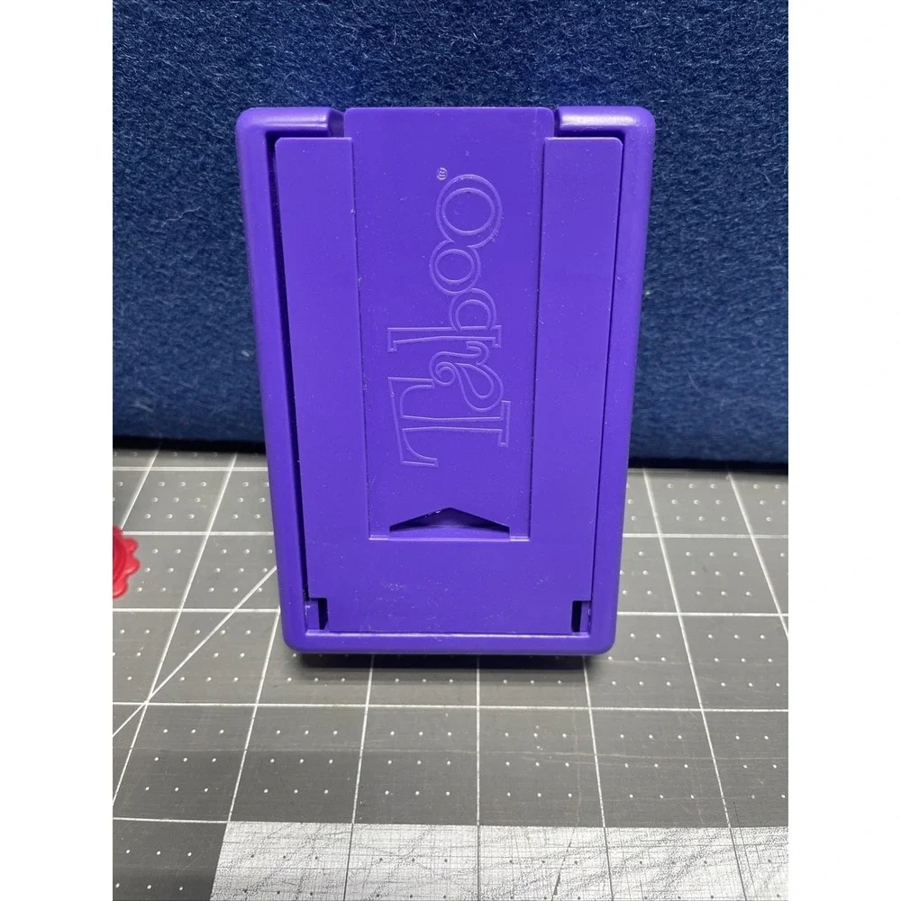 2004 TABOO Game Replacement Pieces Parts Purple Card‎ Holder And Red Timer